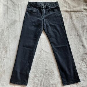 Tahari Men’s Black‎ Denim Jeans Pants Waist 32 Straight Slim